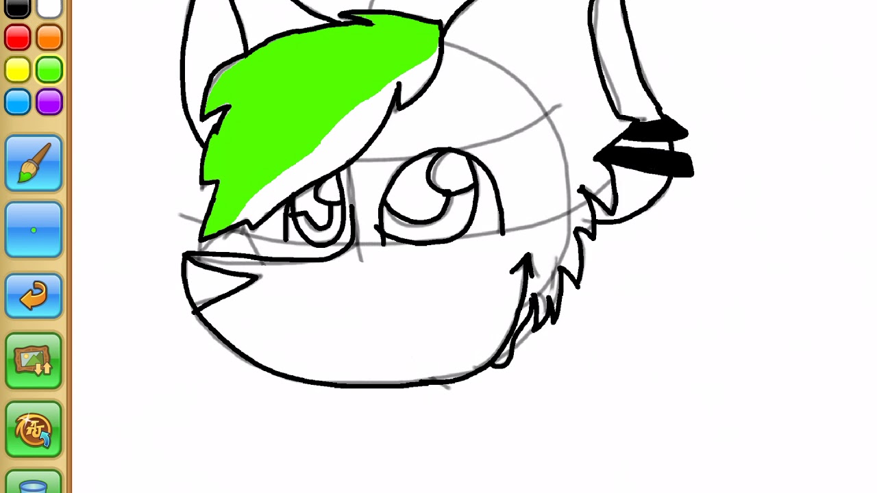 1280x720 voice reveal! and wolf drawing srry it sucks xd