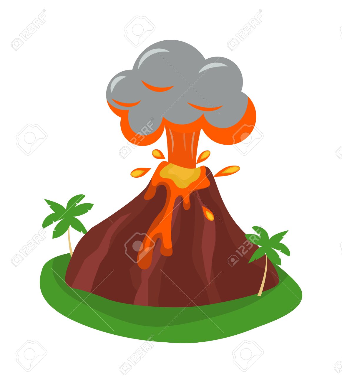 1162x1300 exploding volcano clipart clip art images