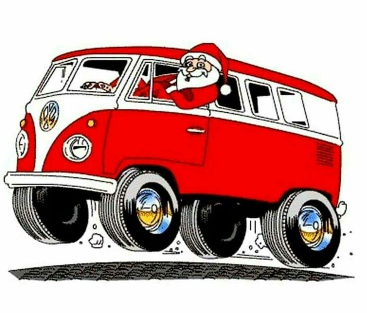 736x628 Vw Bus Karikatur Group With Items
