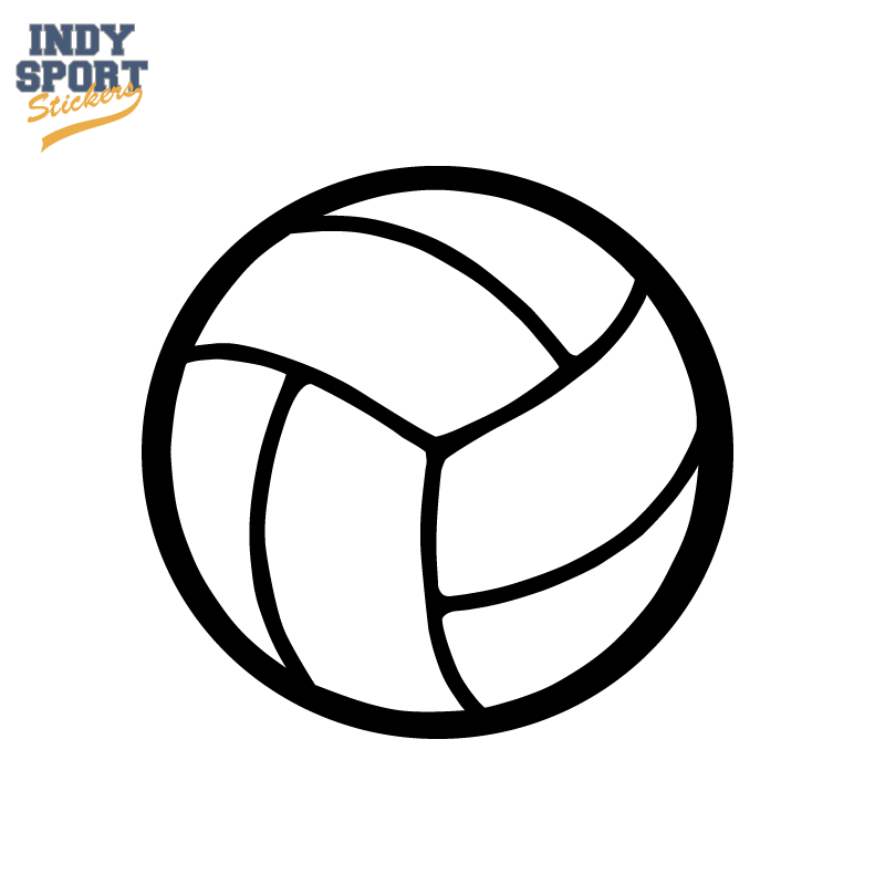 800x800 Volleyball Ball Silhouette