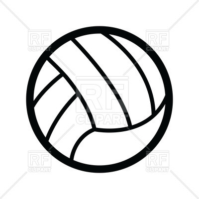 400x400 Volleyball Ball Vector Image Of Sport And Leisure Iconmama