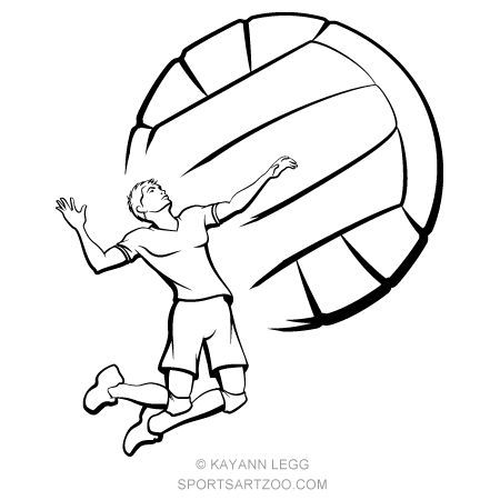 450x450 Volleyball Designs Sportsartzoo