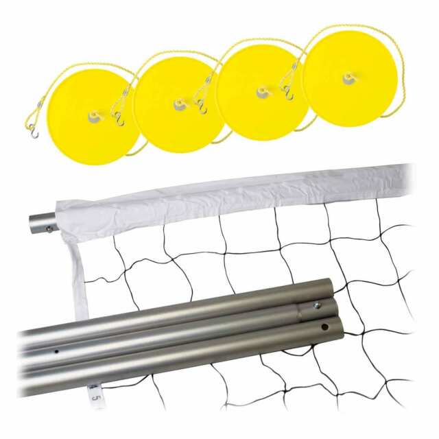 640x640 Franklin Sports Steel Volleyball Net And Post Set For Sale