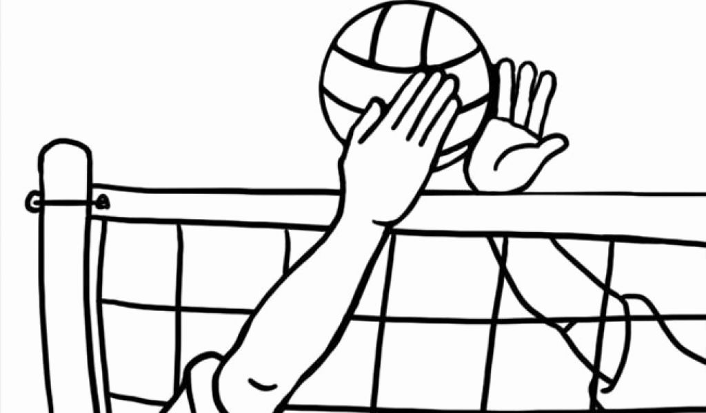 1024x600 Free Printable Volleyball Templates And Volleyball Net Coloring