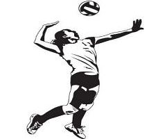228x200 Volleyball Player Clipart Clipart Station