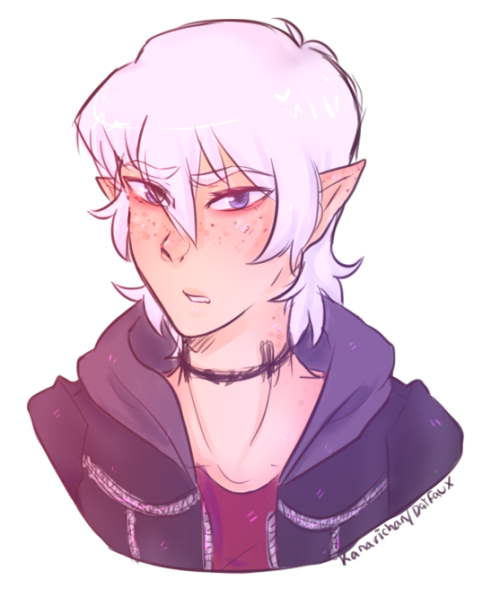 500x606 I Was Wanting To Draw A White Hair Keith For A While And Figure I
