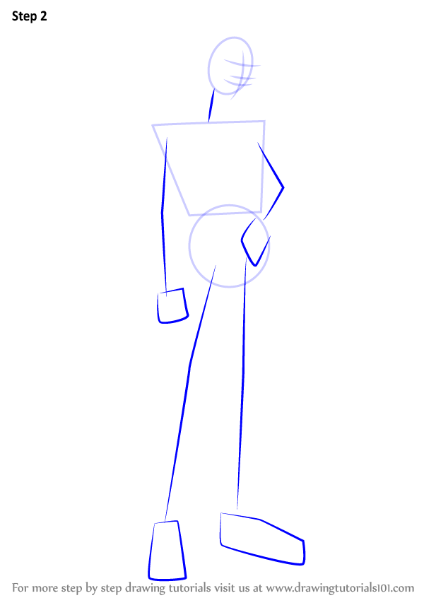 600x846 Learn How To Draw Lance From Voltron