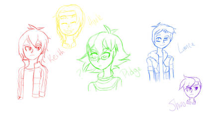 444x250 Voltron Drawingssketches