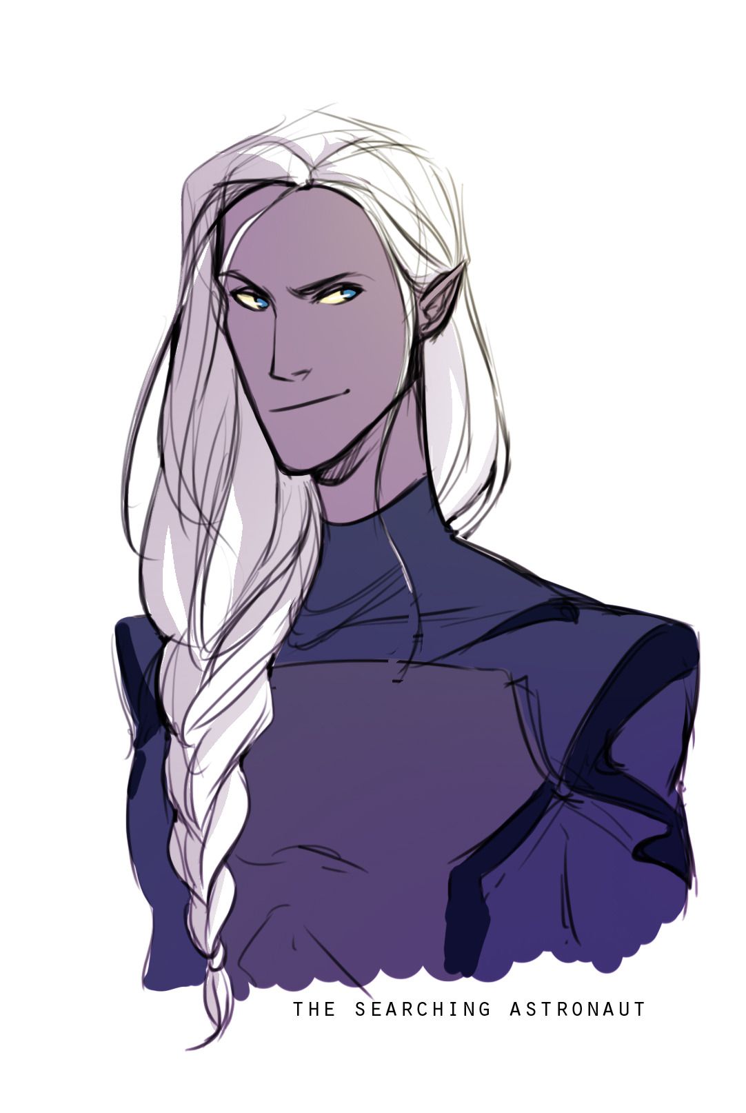 1082x1614 Also Little Sketch Of Lotor With A Braid Voltron