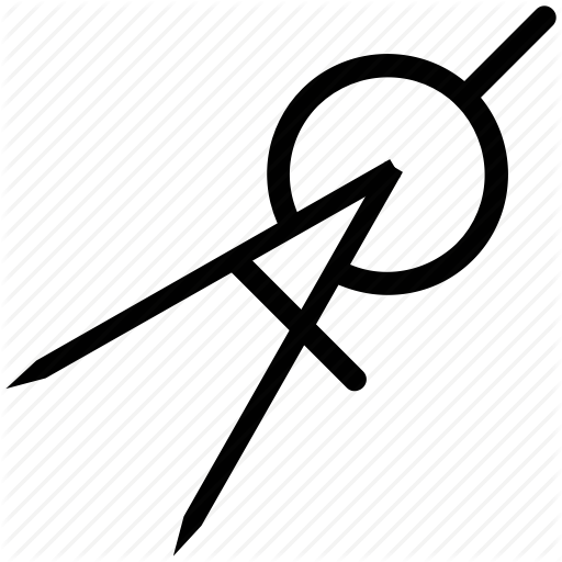 512x512 compass, drawing tool, geometry compass, tool icon