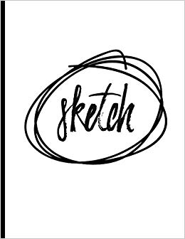 260x336 Sketch Large Sketch Book Journal, Blank Unlined Paper