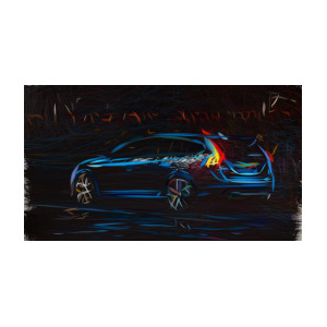 300x300 Volvo0 Polestar Drawing Digital Art