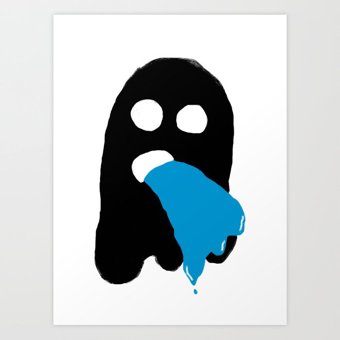 700x700 Ghost Vomit Art Print