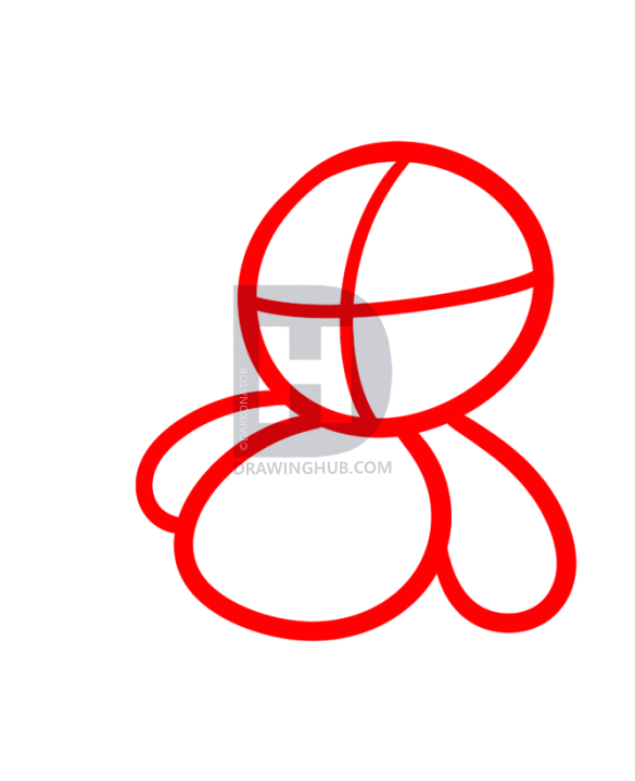 585x720 How To Draw A Voodoo Doll, Step