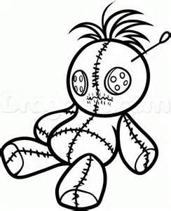 244x300 voodoo doll drawings how draw a voodoo doll step