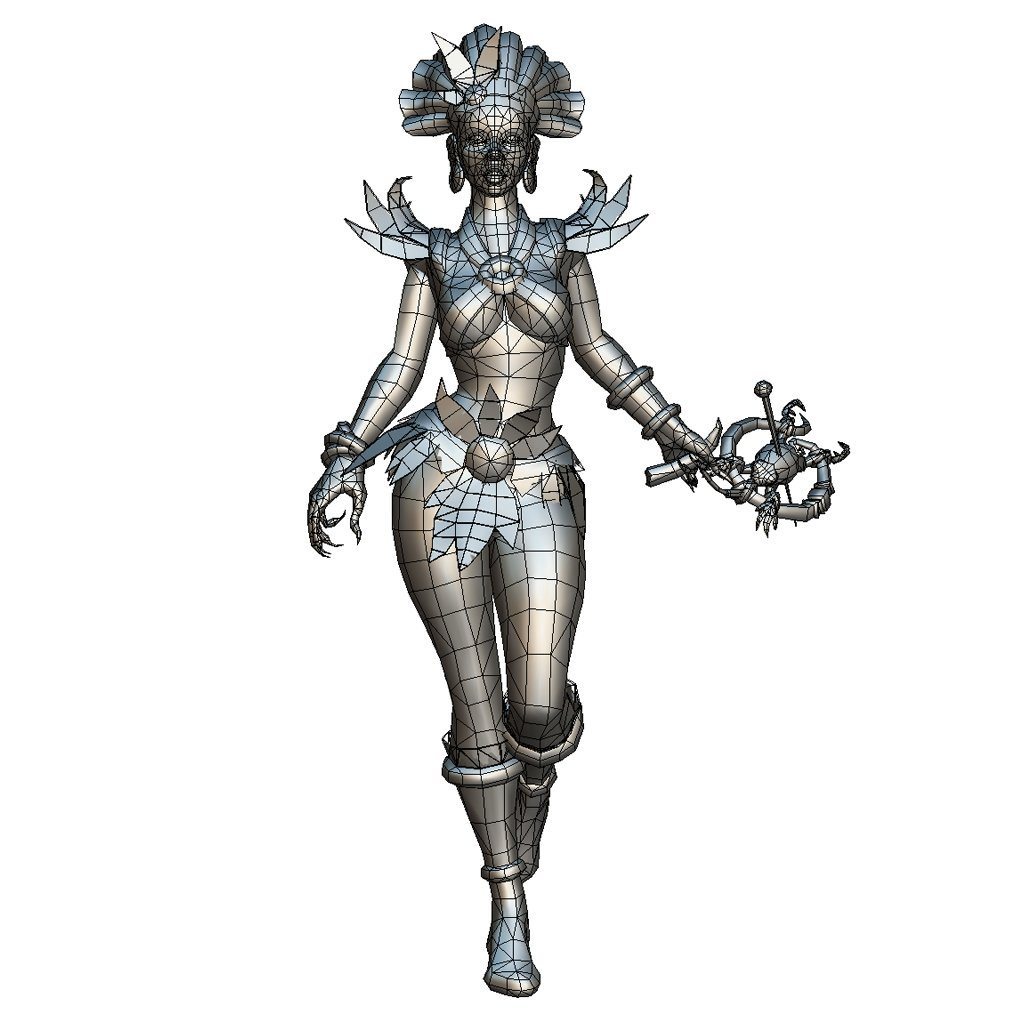 1024x1024 Voodoo Priestess Characters