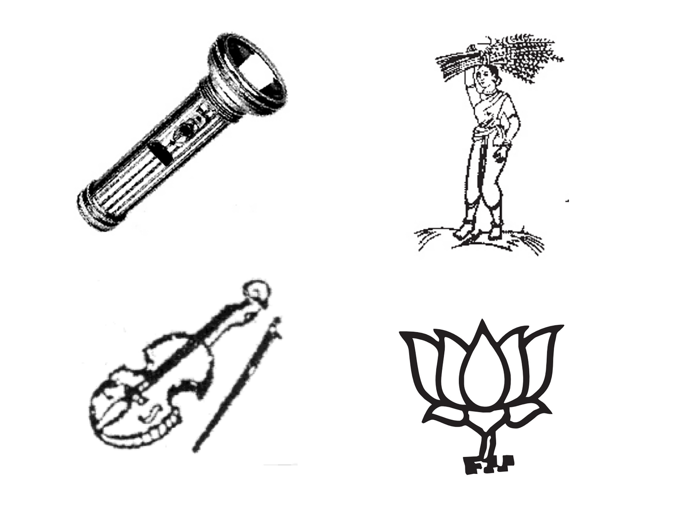 2242x1682 India's Ballot Has Some Really Offbeat Symbols For Its Political