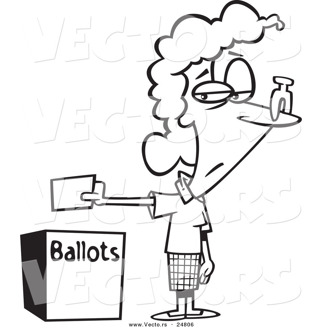 1024x1044 Voting Clipart Black And White Clipart Portal