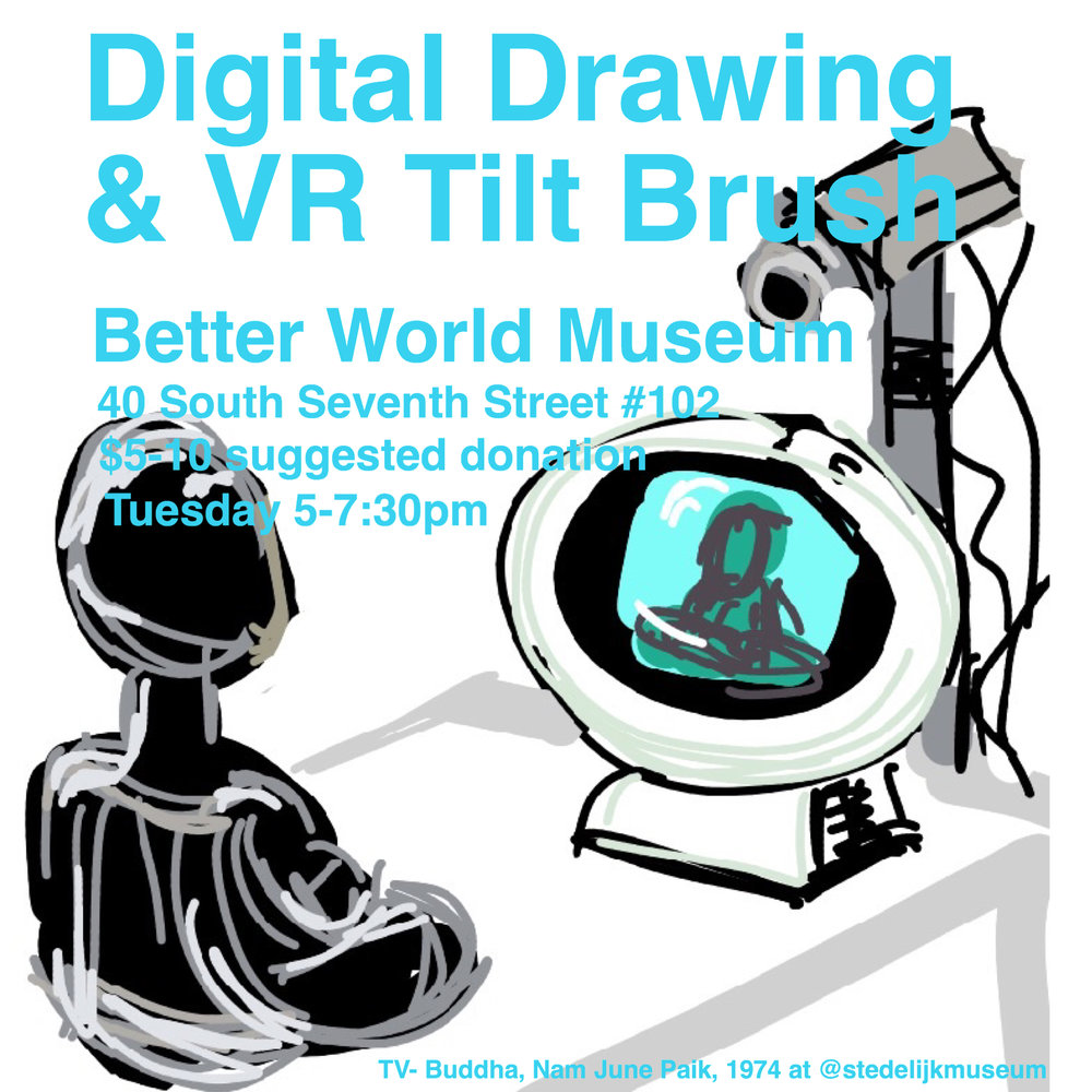 1000x1000 Digital Drawing Vr Tilt Brush Tuesdays Better World Museum