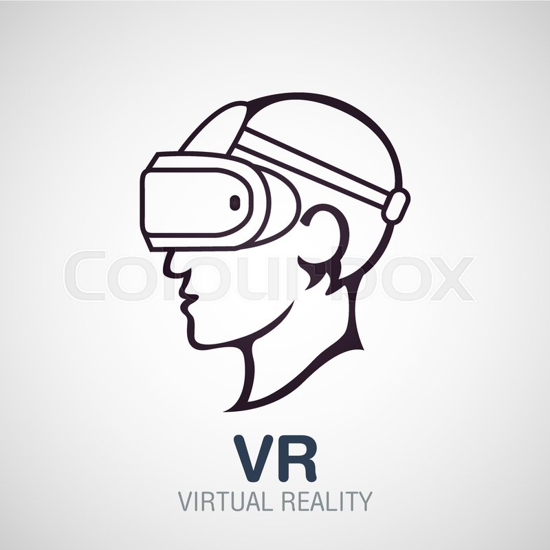 800x800 Vr Glasses For Smartphone Vector Stock Vector Colourbox