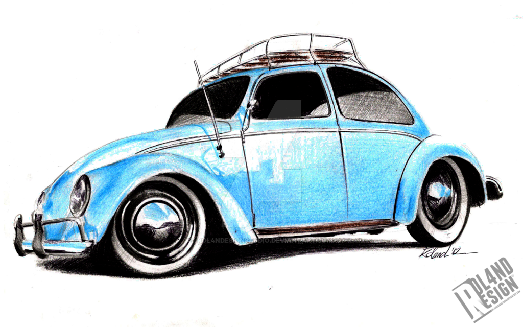 1024x640 Old Volkswagens, Old Drawings Automotive Design Studio