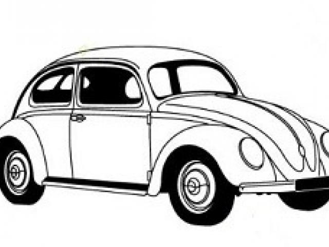 640x480 Volkswagen Clipart Vw Bug