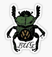 210x230 Vw Beetle Drawing Stickers Redbubble
