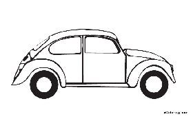 280x176 beetle car printable coloring pages volkswagen beetle crafts
