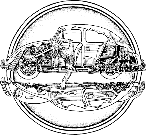 512x474 Volkswagen Drawing Badge Vw Transparent Png Clipart Free