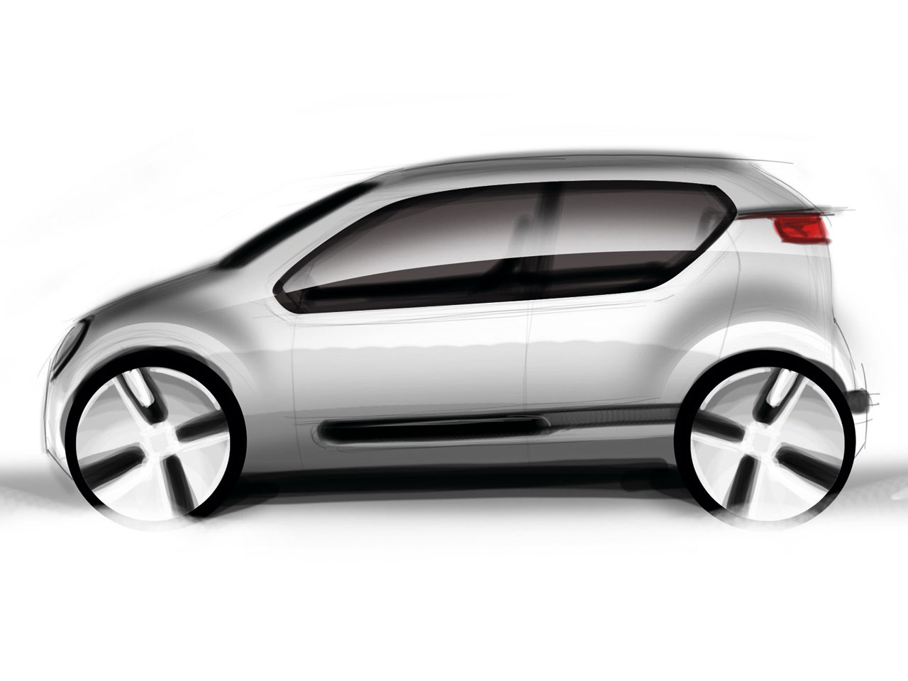 1280x960 Vw Up! Concept Design Images