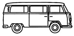 249x121 Volkswagen Clipart Vw Bus