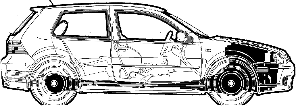 1037x369 Car Volkswagen Golf The Photo Thumbnail Image Of Figure