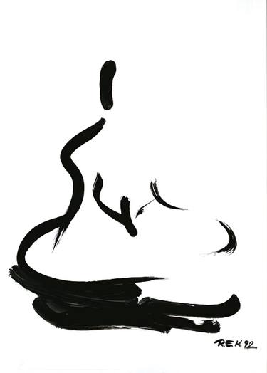 375x524 Buddha Drawing