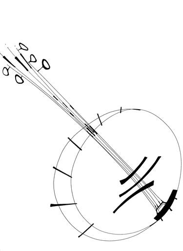 375x515 Banjo Drawing