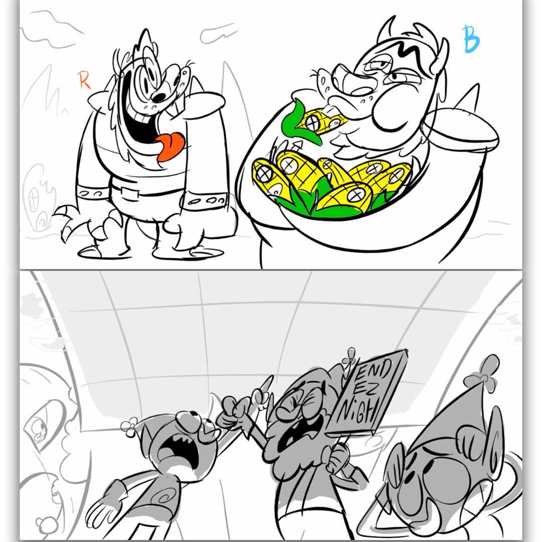 1080x1080 Gadworks On Twitter Part Of Some Wacky Storyboard Drawings