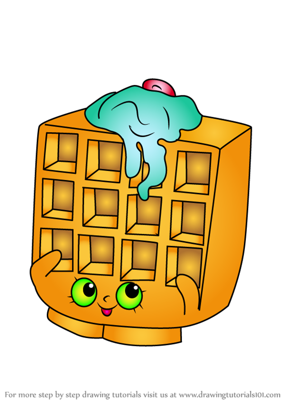565x800 Learn How To Draw Waffle Sue From Shopkins