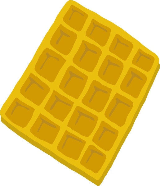 516x599 Waffle Clip Art Free Vector In Open Office Drawing