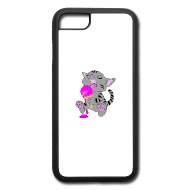 190x190 Cat Kitten Ice Cream Icecream Waffle Drawing Iphone Case