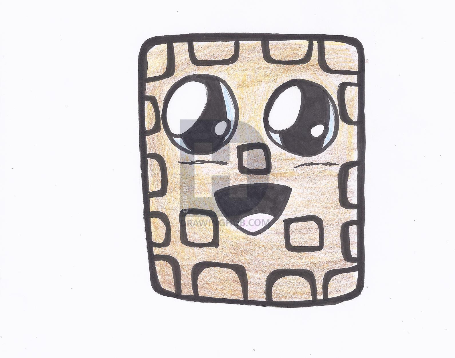 1590x1253 Chibi Waffle Drawing