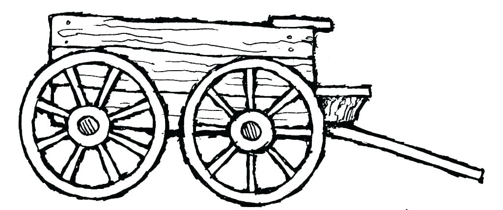 1024x428 Red Wagon Coloring Sheet
