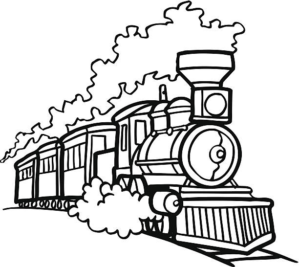 612x546 Old Train Clipart Clip Art