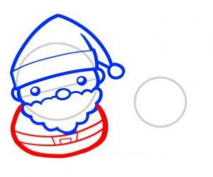 300x249 how to draw santa and rudolph, santa and rudolph toons mag