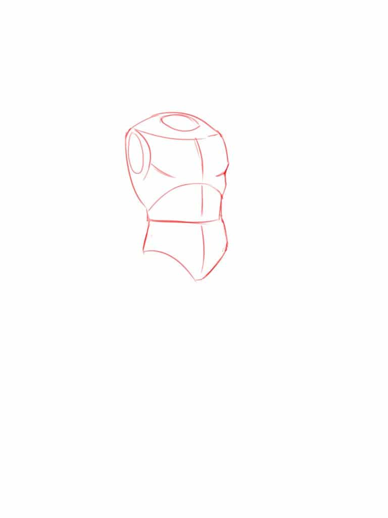 768x1024 How To Draw Thanos From The Avangers