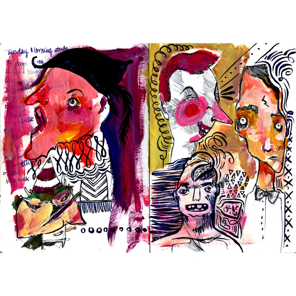 1024x1024 Harry Potter Grew Up To Be An Anxious Waiter Drawing