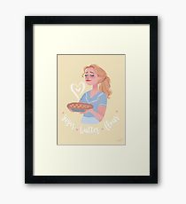 210x230 Waitress Drawing Wall Art Redbubble