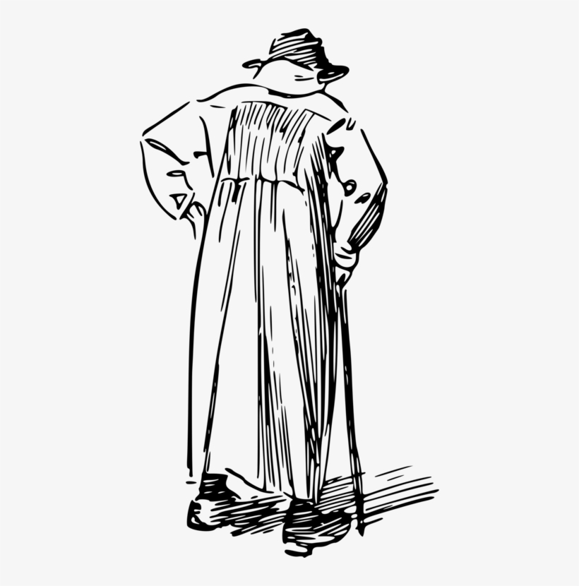 820x830 Drawing Computer Icons Walking Stick Man Old Age