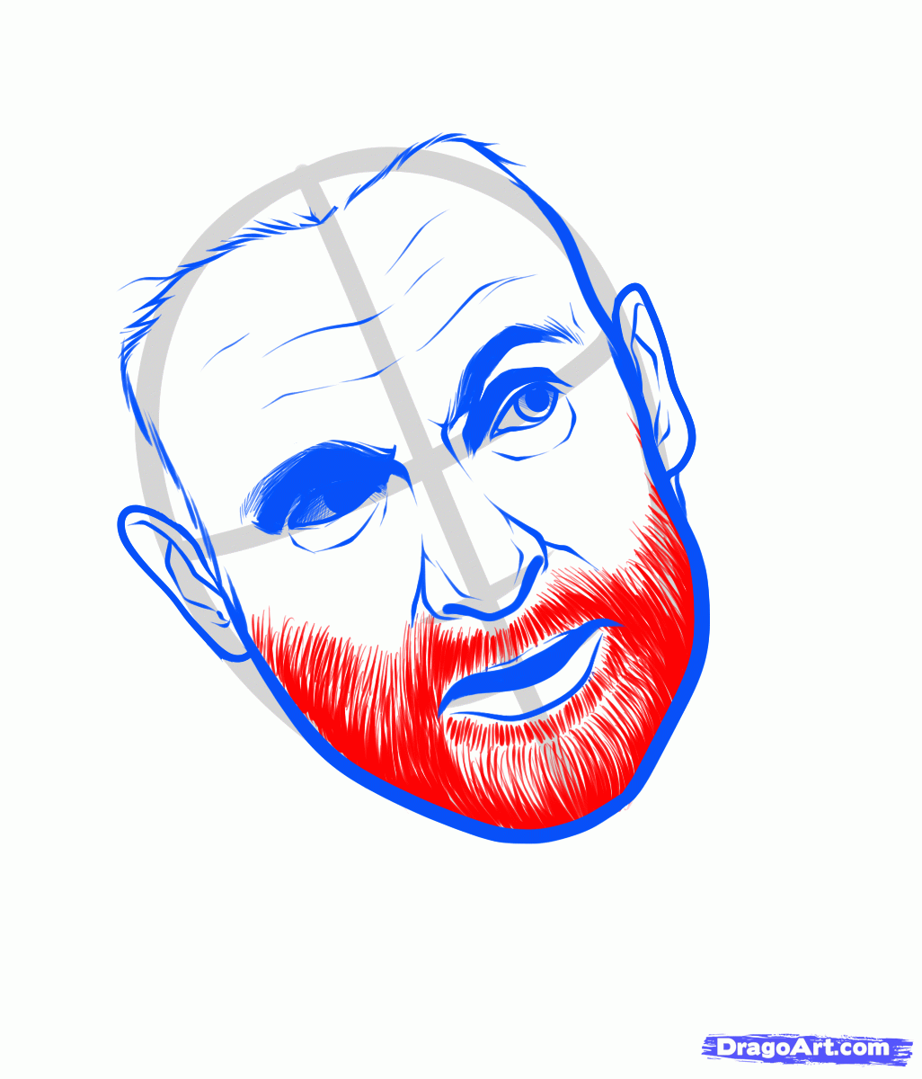 1026x1200 How To Draw Rick Grimes, Rick Grimes From The Walking Dead, Step