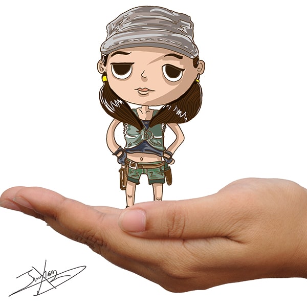 600x600 The Walking Dead Fan Art Artworks Yourartpath