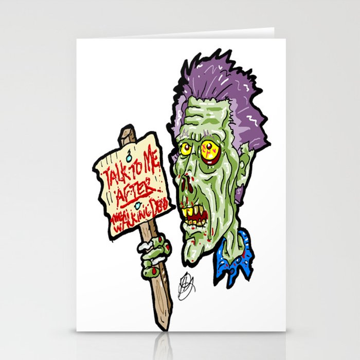700x700 the walking dead zombie don't dare interrupt his sunday night