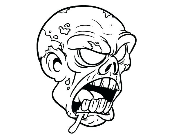 600x470 Easy Zombie Drawing